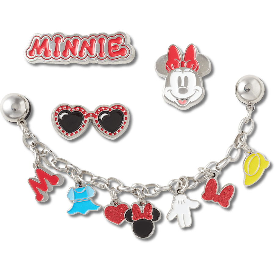 Crocs - Minnie Mouse 5 Pack Jibbitz™ charms