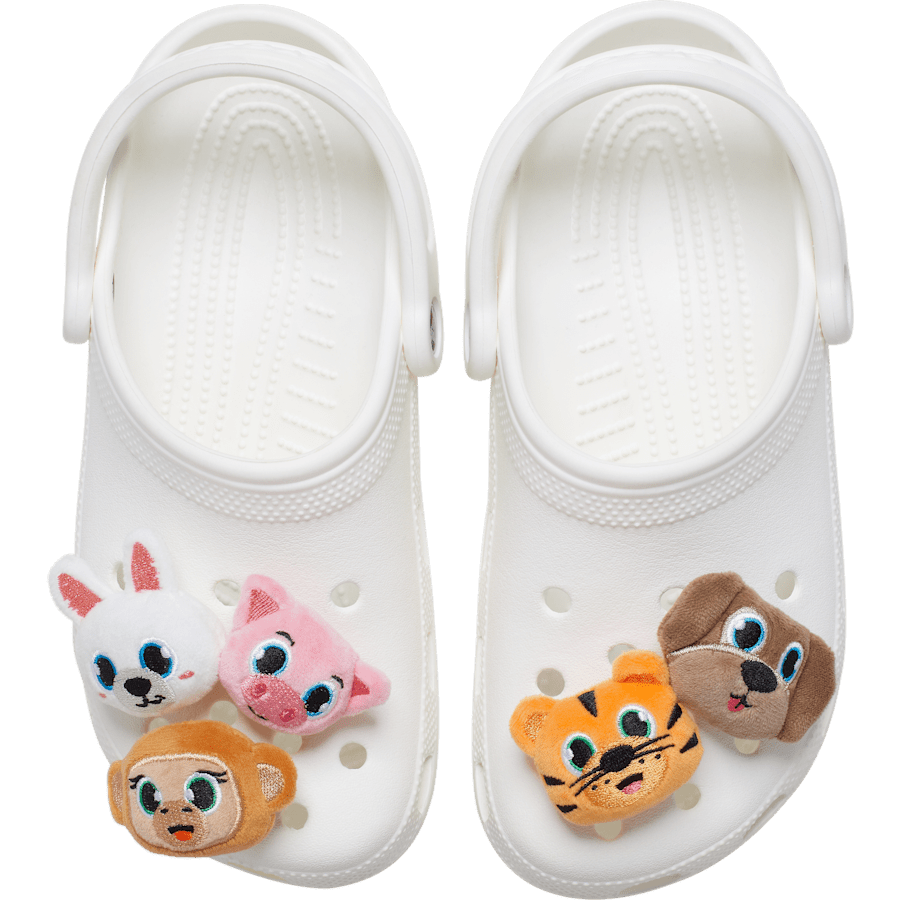 Crocs - Fuzzy Animal 5 Pack Jibbitz™ charms