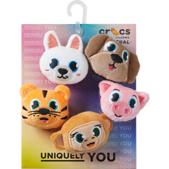 Crocs - Fuzzy Animal 5 Pack Jibbitz™ charms