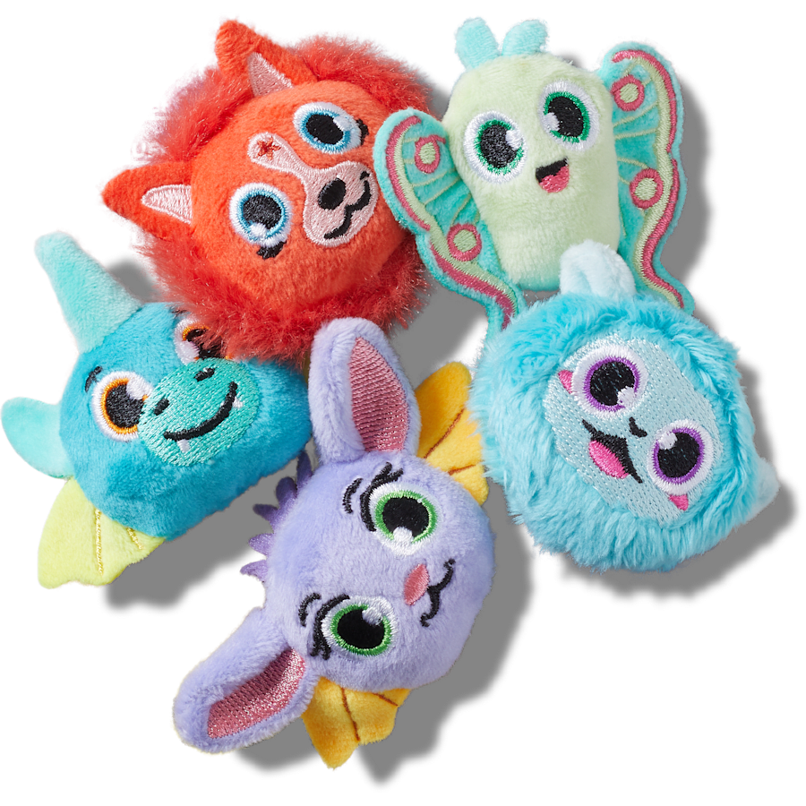 Crocs - Fuzzy Fantasy Animals 5 Pack Jibbitz™ charms