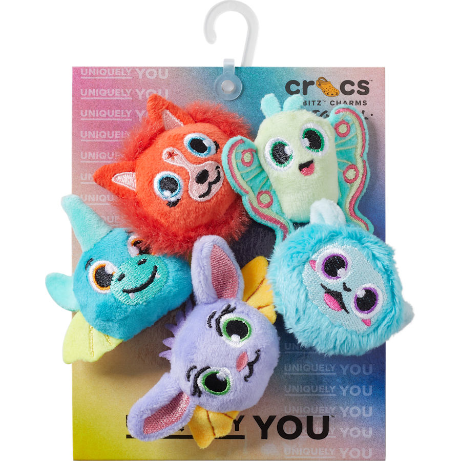 Crocs - Fuzzy Fantasy Animals 5 Pack Jibbitz™ charms