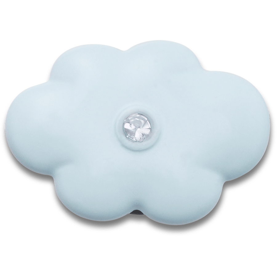 Crocs - Blue Flower With Crystal Jibbitz™ charms