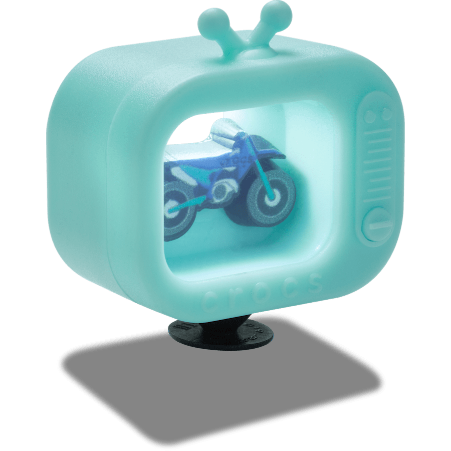 Crocs - Motorcycle TV Flashlight Jibbitz™ charms