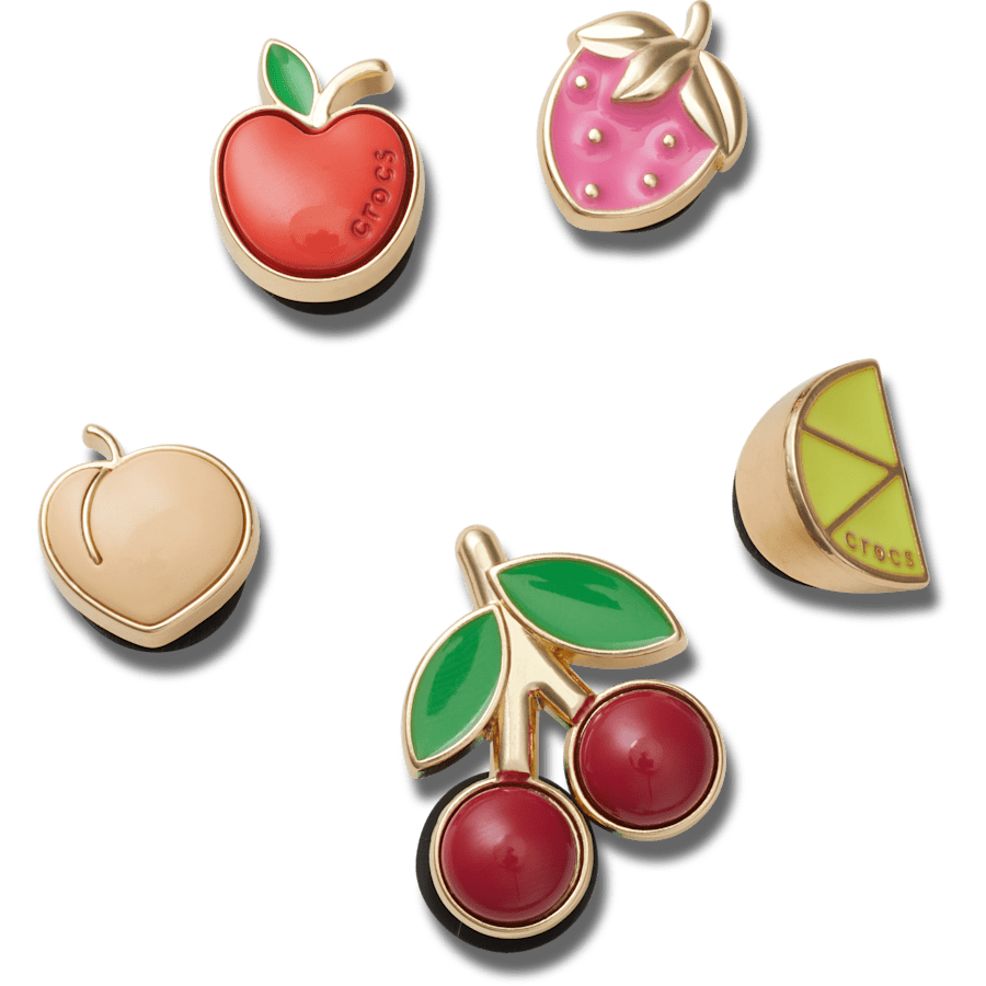 Crocs - Elevated Fruits 5 Pack Jibbitz™ charms