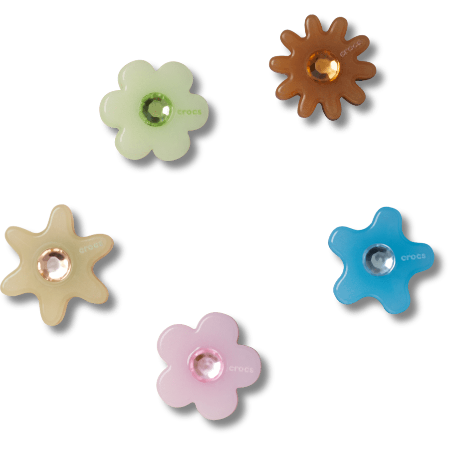 Crocs - Enlighten Flower 5 Pack Jibbitz™ charms