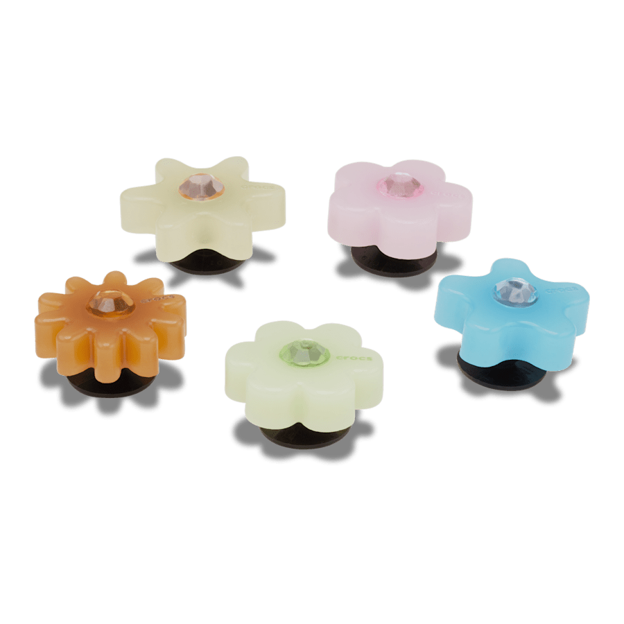 Crocs - Enlighten Flower 5 Pack Jibbitz™ charms