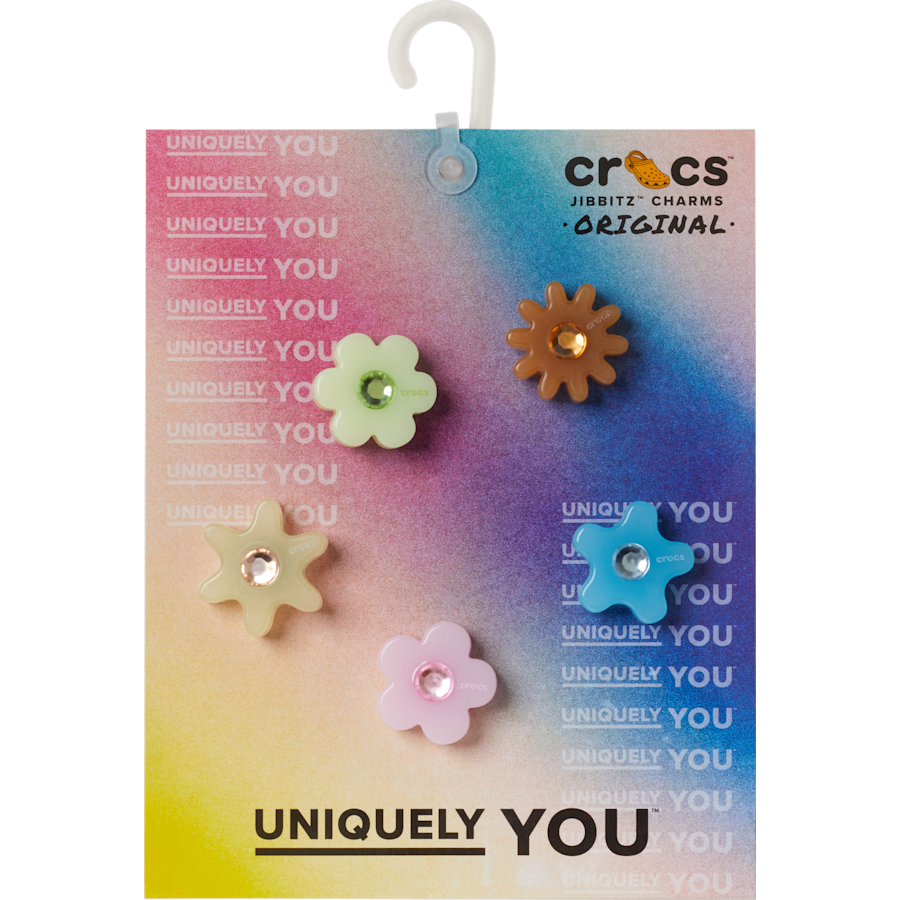 Crocs - Enlighten Flower 5 Pack Jibbitz™ charms