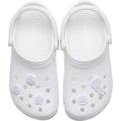 Crocs - White Elegant Floral 5 Pack Jibbitz™ charms
