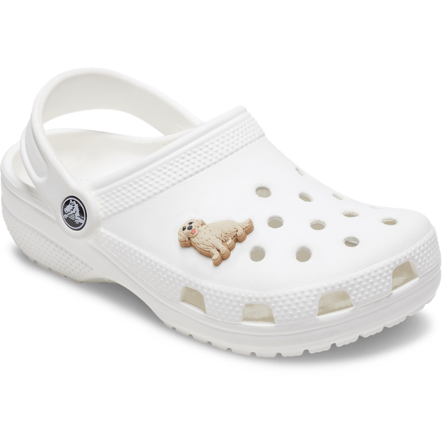 Crocs - b'Golden Retriever Puppy Jibbitz Shoe Charm'