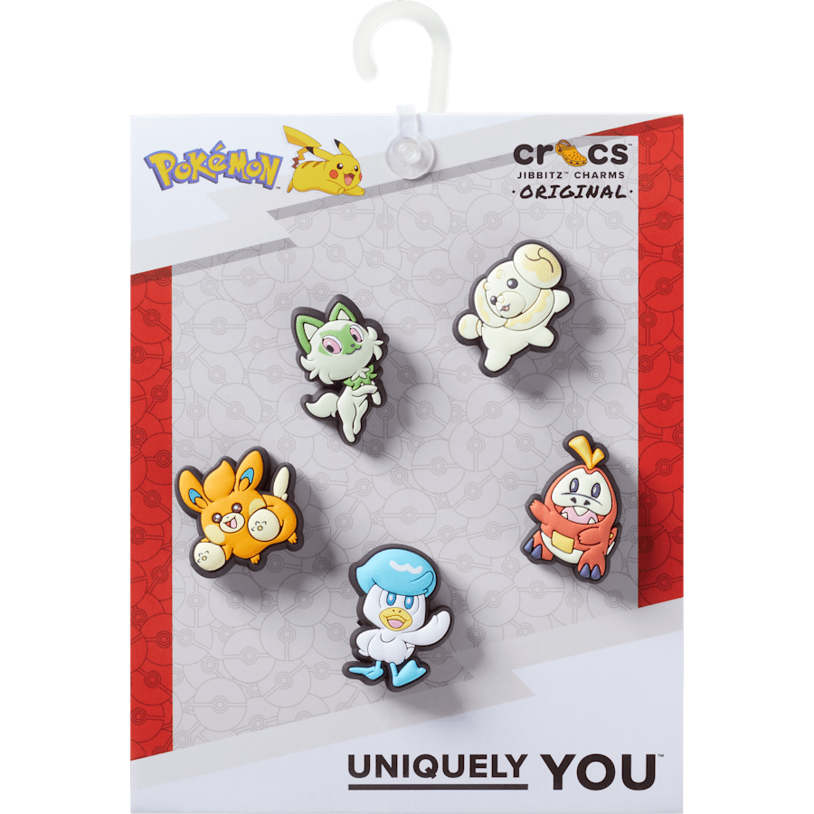 Crocs - Pokemon Paldea 5 Pack Jibbitz™ charms