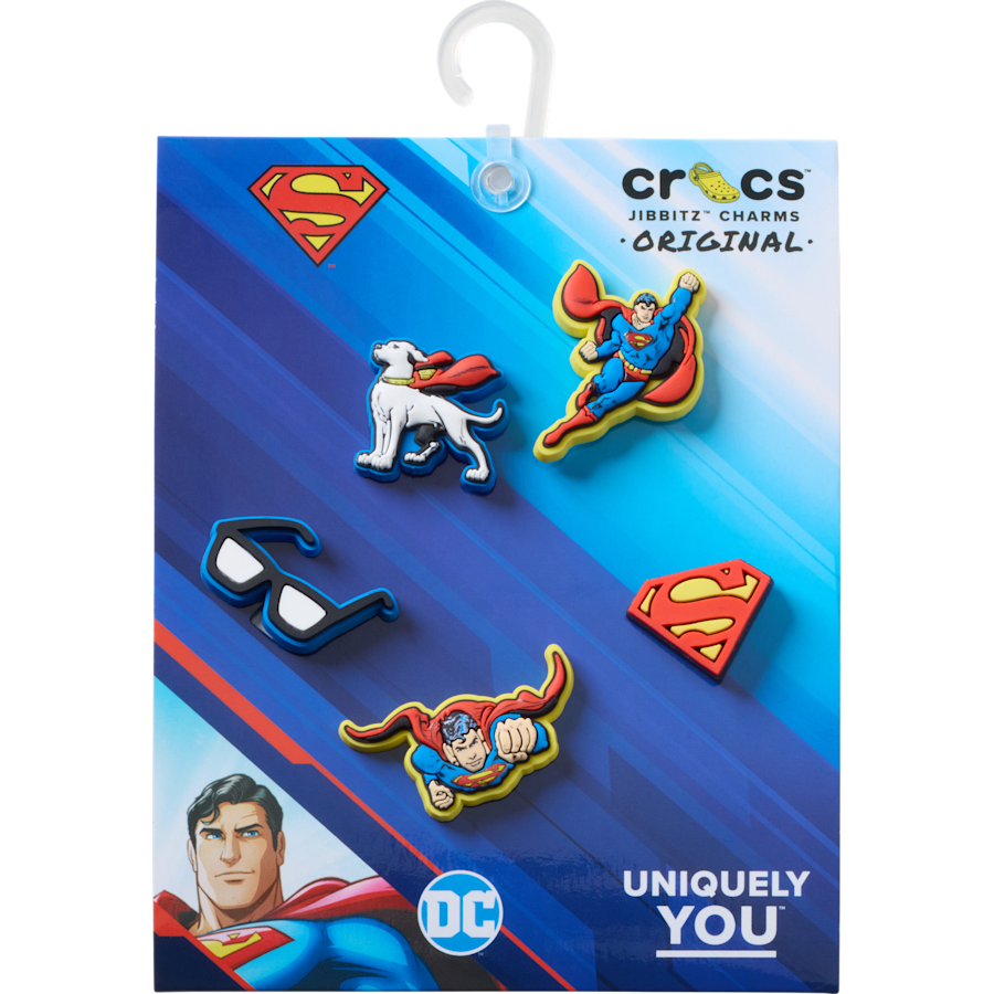 Crocs - Superman 5 Pck Jibbitz™ charms