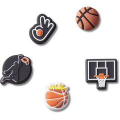 Crocs - Basketball Team 5 Pack Jibbitz™ charms