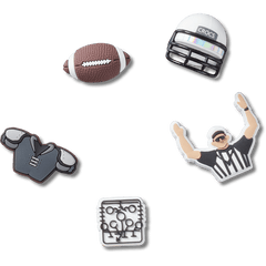 Crocs - Football Team 5 Pack Jibbitz™ charms