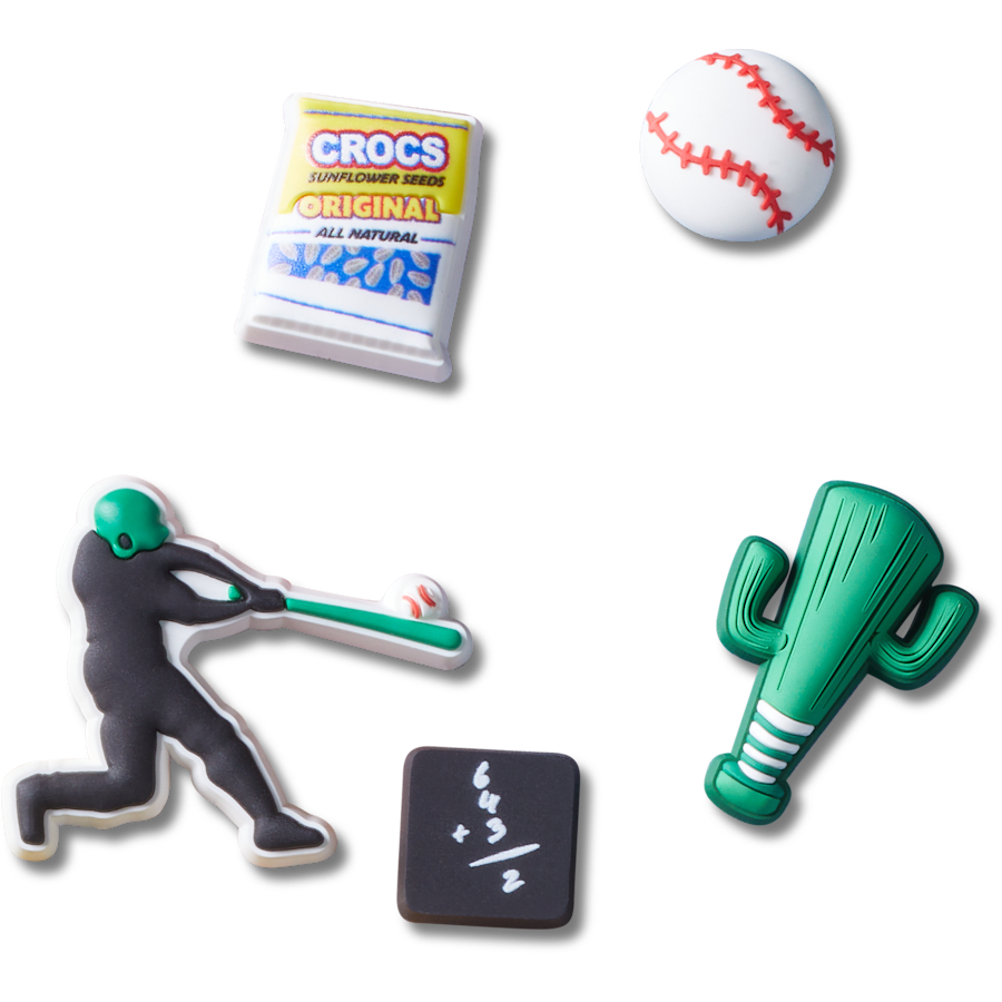 Crocs - Baseball Team 5 Pack Jibbitz™ charms