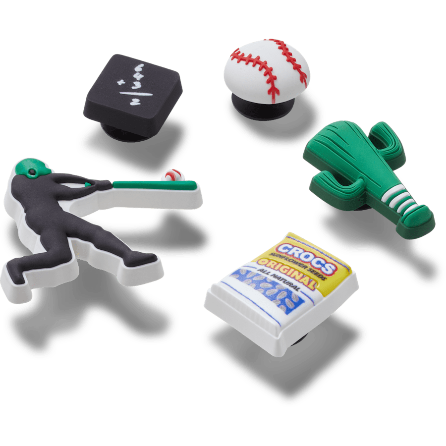 Crocs - Baseball Team 5 Pack Jibbitz™ charms