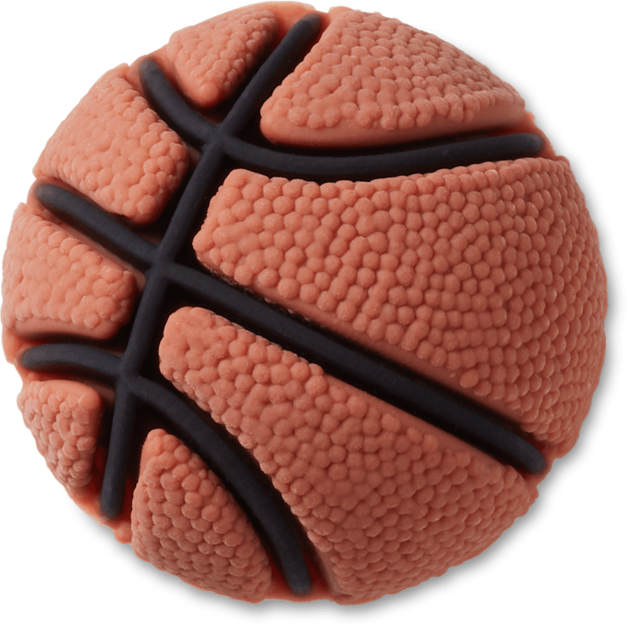 Crocs - Textured Basketball Jibbitz™ charms