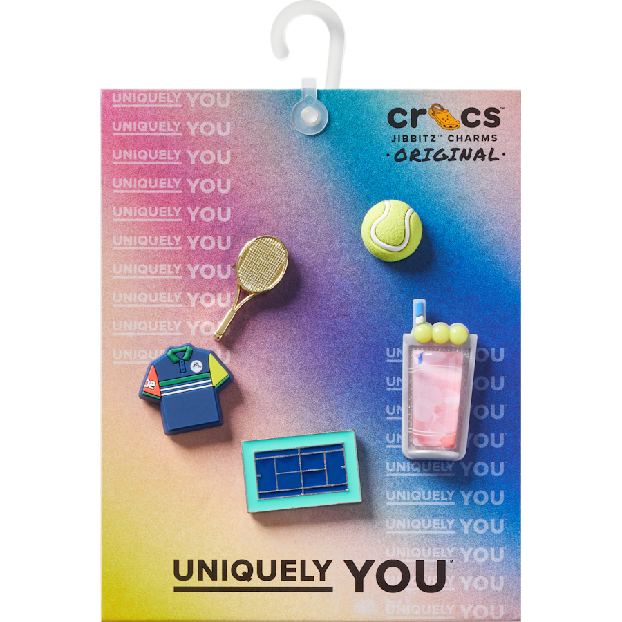 Crocs - Day at The Tennis Court 5 Pack Jibbitz™ charms