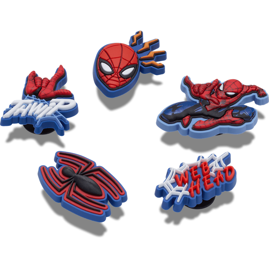 Crocs - Spiderman 5 Pack Jibbitz™ charms