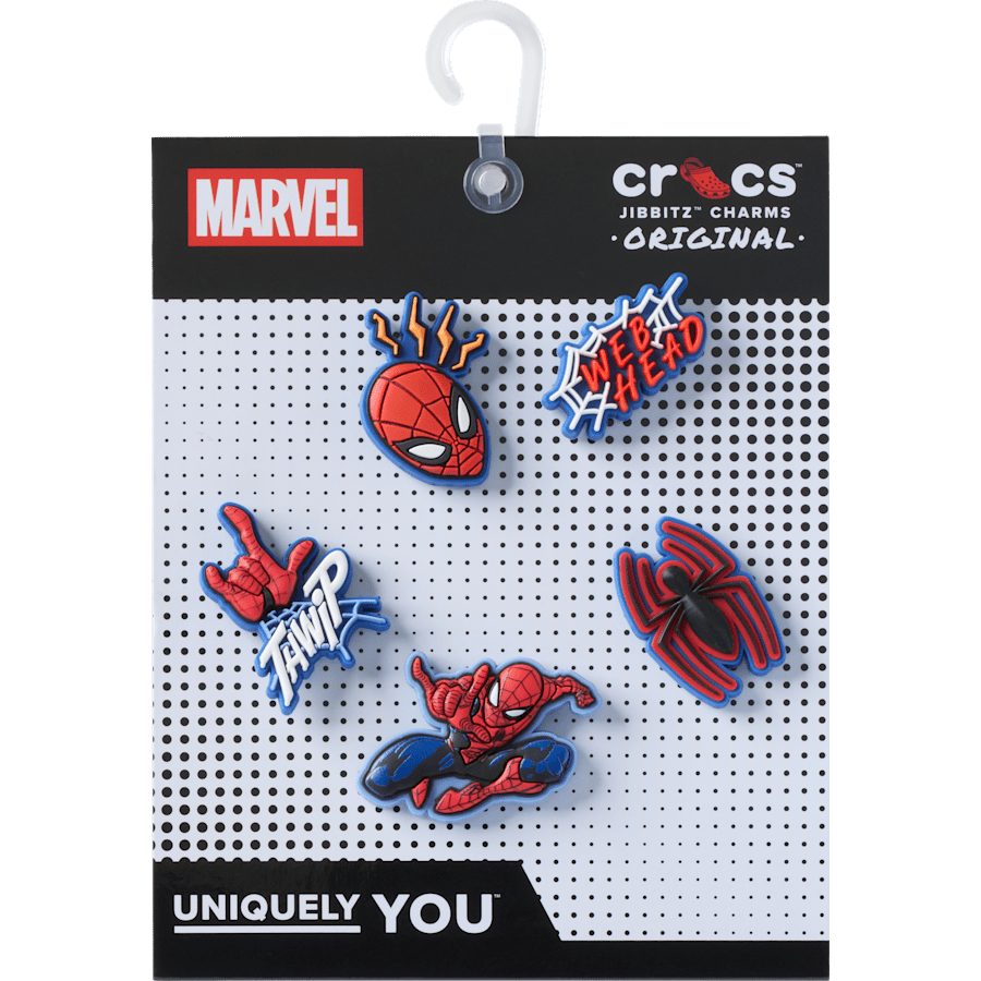 Crocs - Spiderman 5 Pack Jibbitz™ charms
