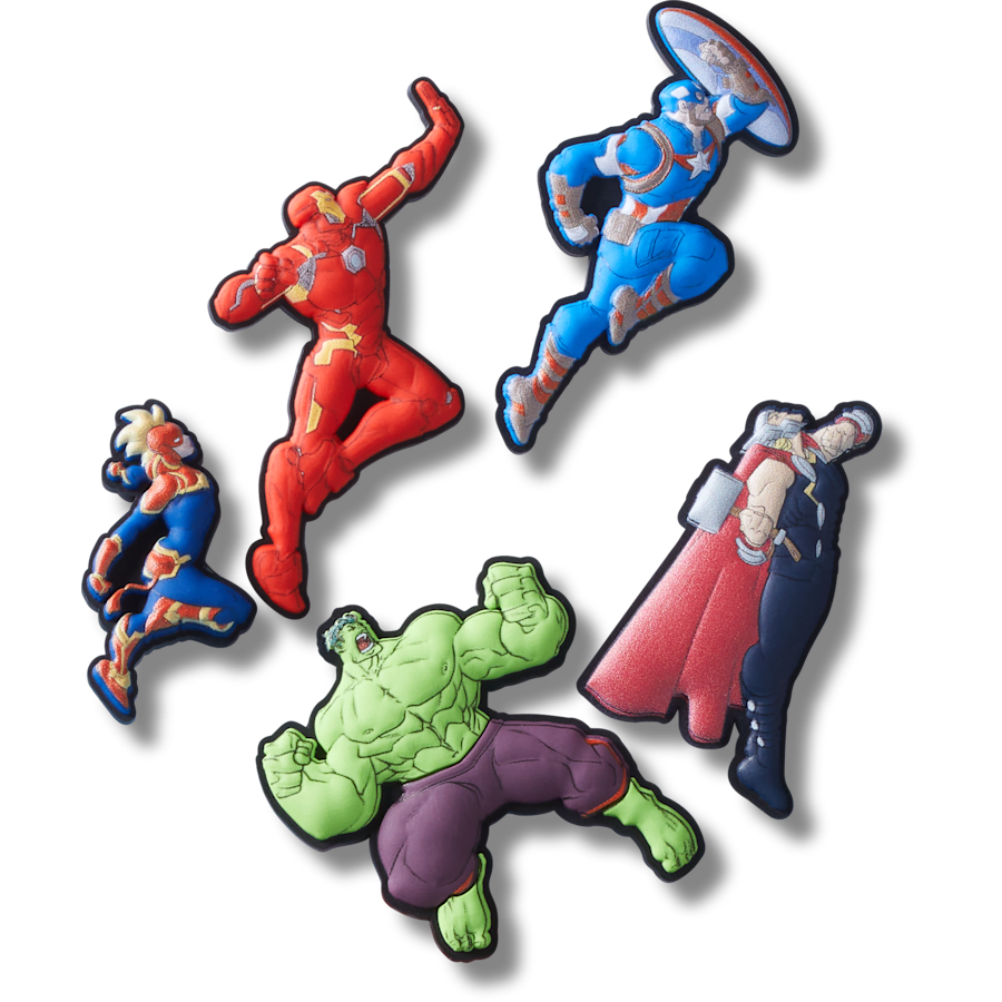 Crocs - Avengers Heroes 5PCk Jibbitz™ charms