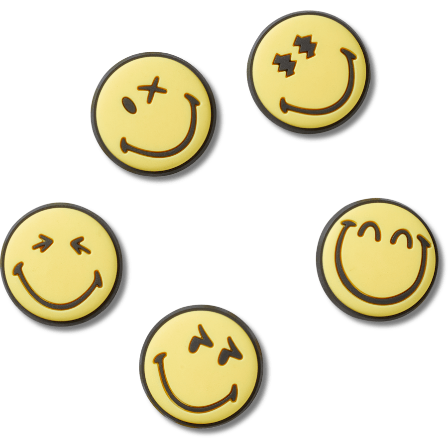 Crocs - Smileyworld 5Pck Jibbitz™ charms