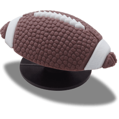 Crocs - Textured Football Jibbitz™ charms