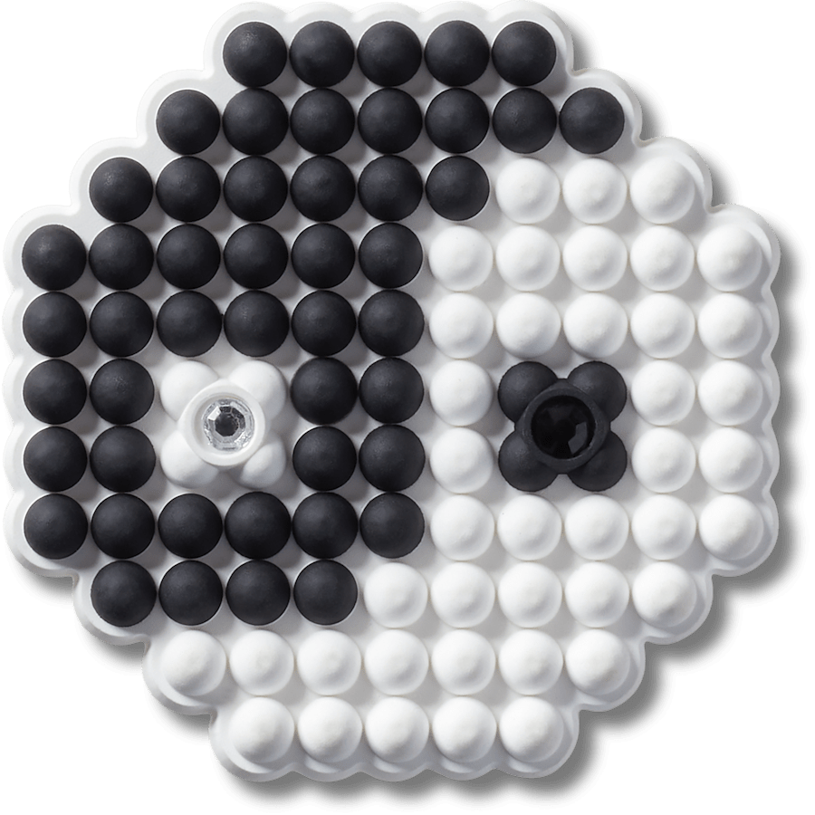 Crocs - Beaded Ying and Yang Jibbitz™ charms