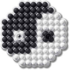 Crocs - Beaded Ying and Yang Jibbitz™ charms
