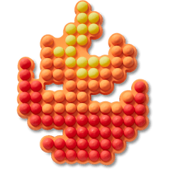 Crocs - Beaded Flame Jibbitz™ charms