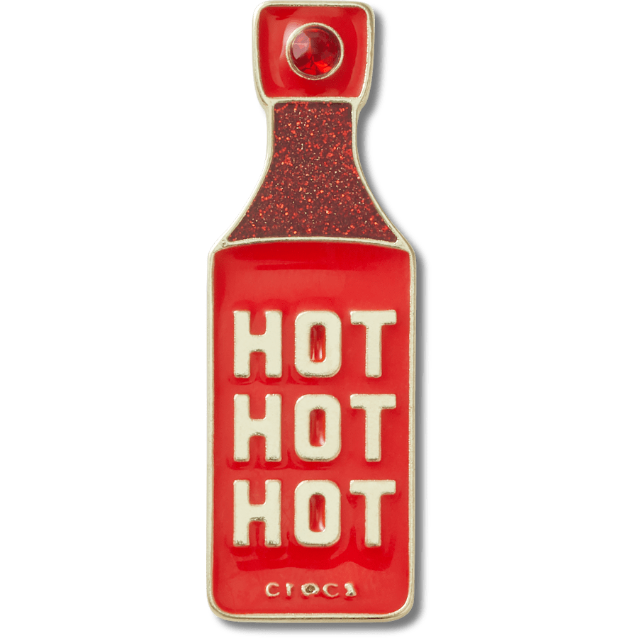 Crocs - Gold Hot Hot Hot Sauce Jibbitz™ charms