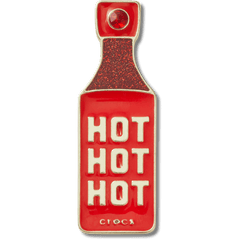 Crocs - Gold Hot Hot Hot Sauce Jibbitz™ charms