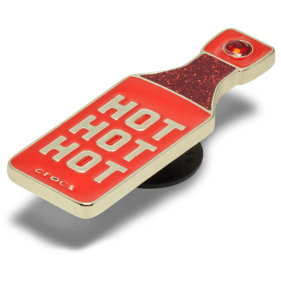 Crocs - Gold Hot Hot Hot Sauce Jibbitz™ charms