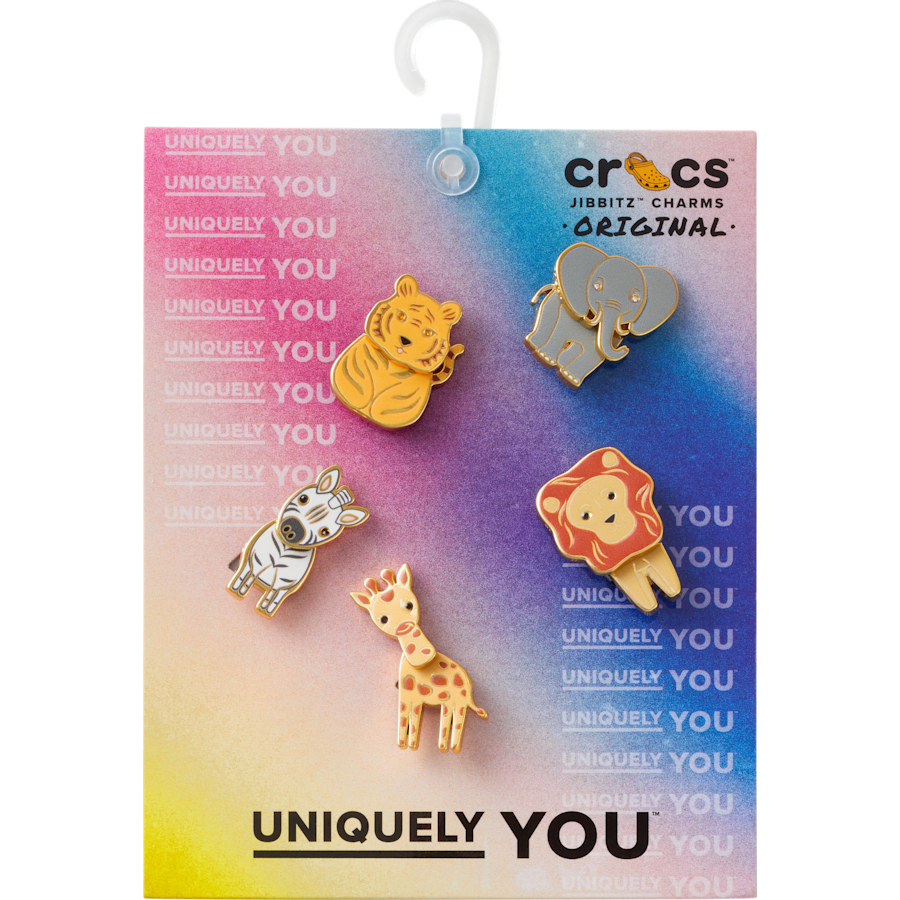 Crocs - Enamel Safari 5 Pack Jibbitz™ charms