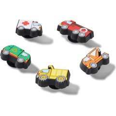 Crocs - Tiny Work Trucks 5 Pack Jibbitz™ charms