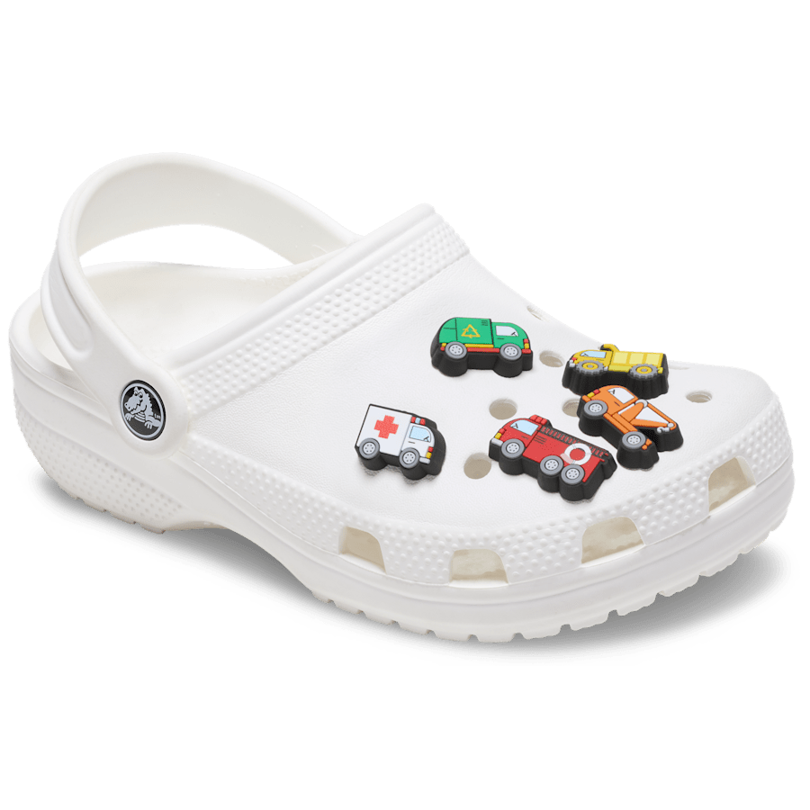 Crocs - Tiny Work Trucks 5 Pack Jibbitz™ charms