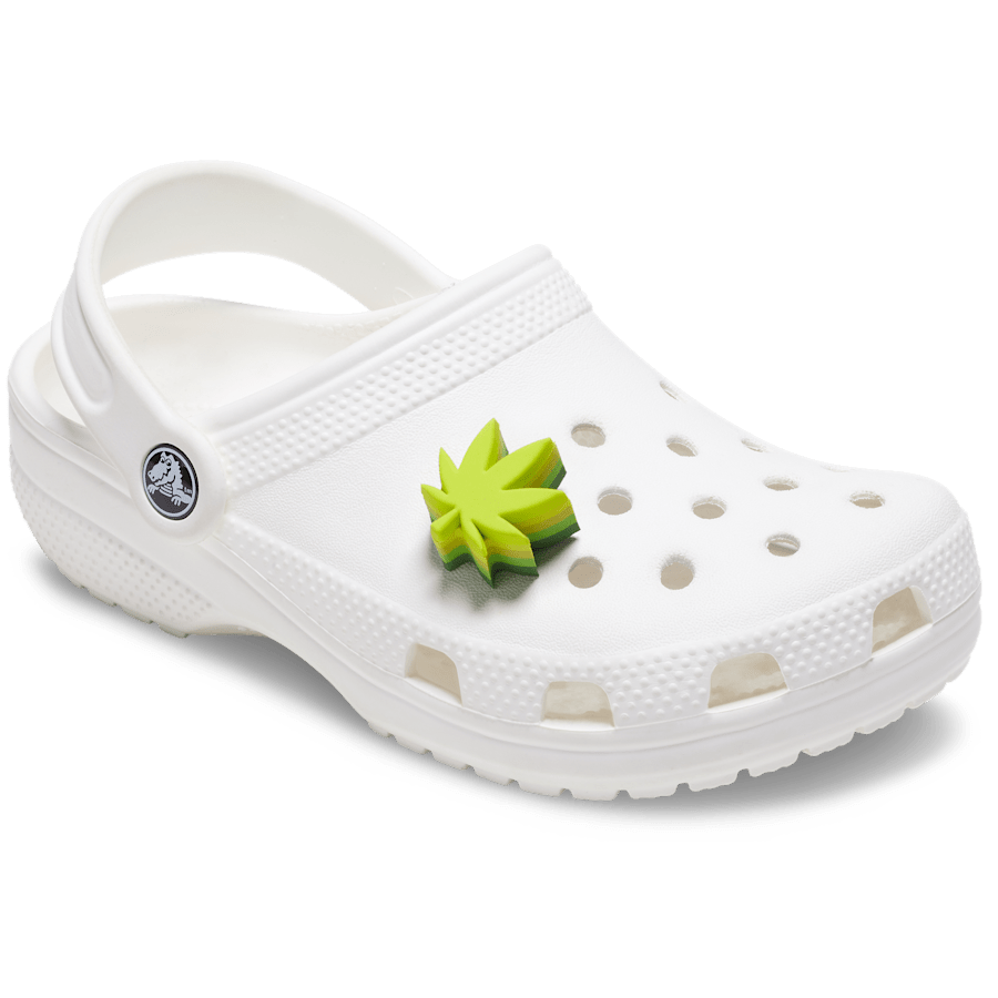 Crocs - Stacked Hemp Leaf Jibbitz™ charms