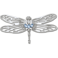 Crocs - Silver Dragonfly Jibbitz™ charms