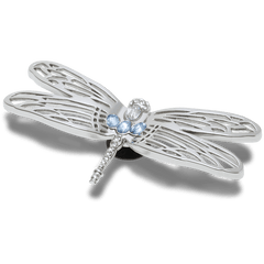 Crocs - Silver Dragonfly Jibbitz™ charms