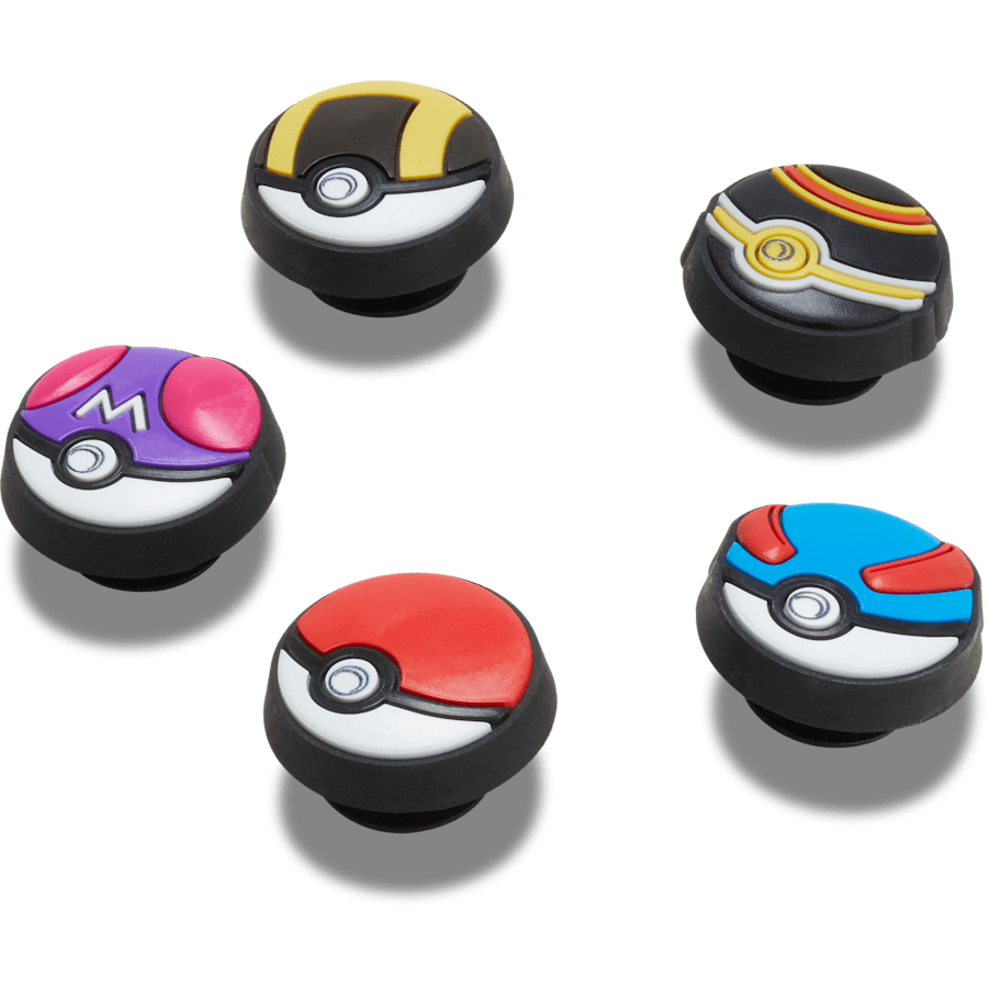 Crocs - Poke Ball 5 Pack Jibbitz™ charms