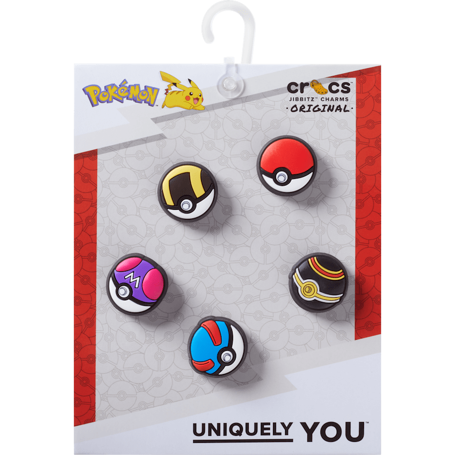 Crocs - Poke Ball 5 Pack Jibbitz™ charms