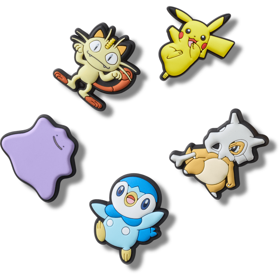 Crocs - Pokemon Variety 5 Pck Jibbitz™ charms