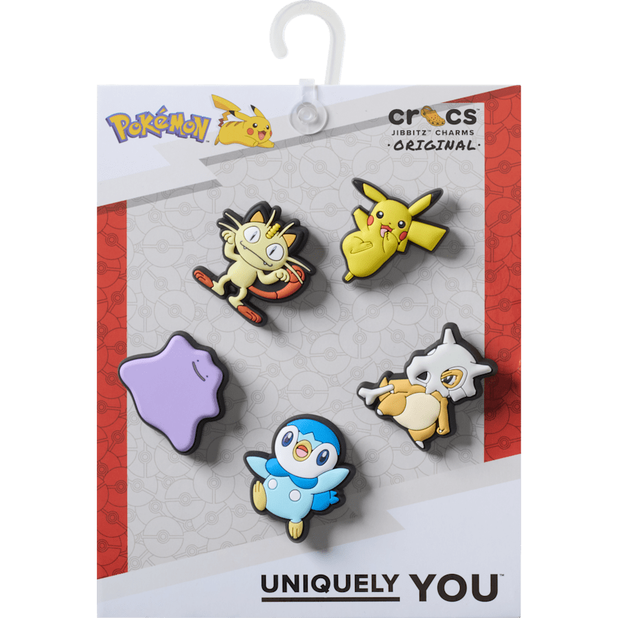 Crocs - Pokemon Variety 5 Pck Jibbitz™ charms