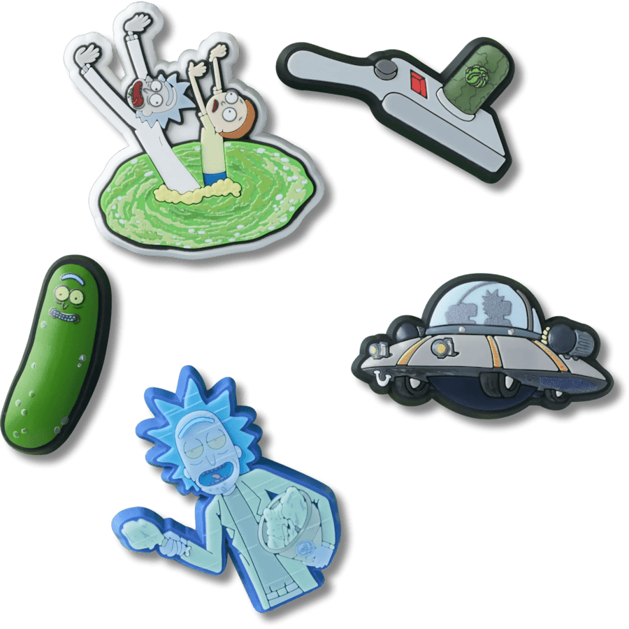 Crocs - Rick and Morty 5 Pack Jibbitz™ charms