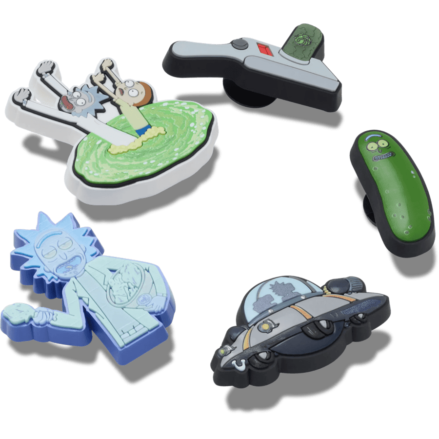Crocs - Rick and Morty 5 Pack Jibbitz™ charms