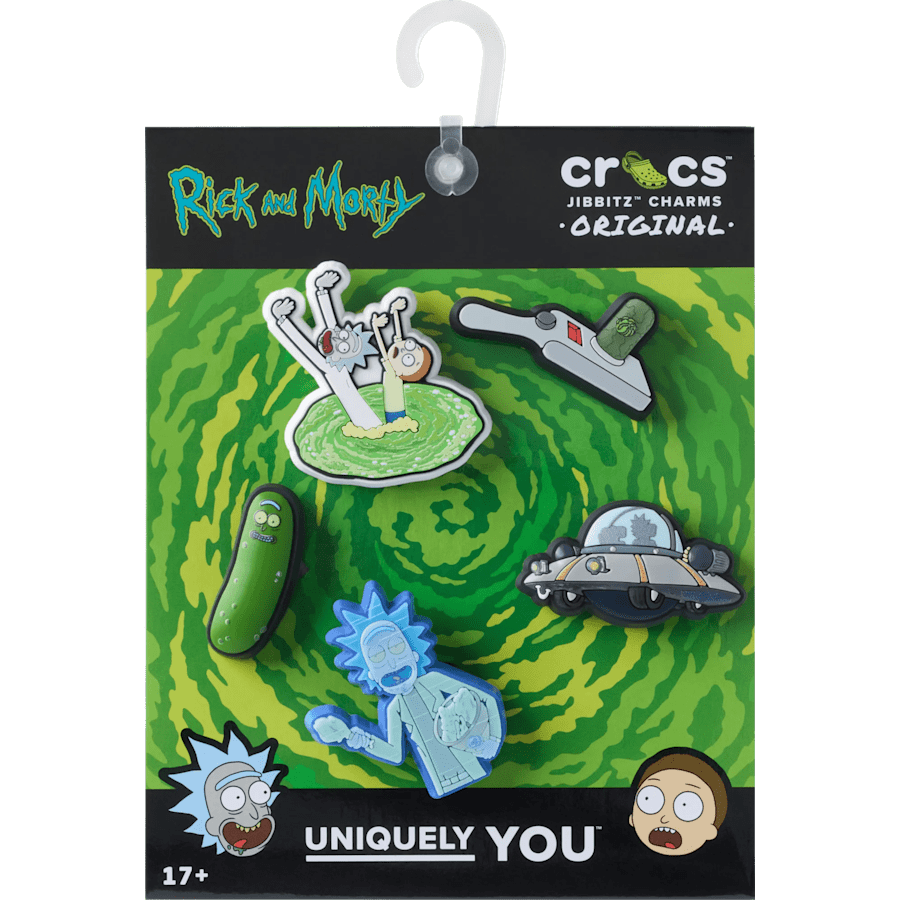 Crocs - Rick and Morty 5 Pack Jibbitz™ charms