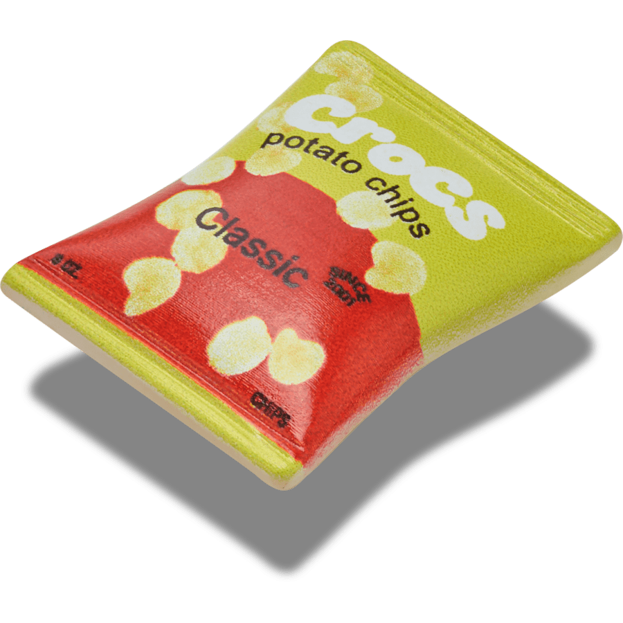 Crocs - Yellow Red Chip Bag Jibbitz™ charms