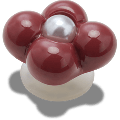 Crocs - Expressive Floral Maroon Jibbitz™ charms