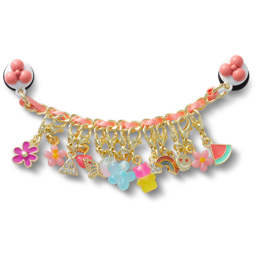 Crocs - Pink Adjustable Charm Chain Jibbitz™ charms