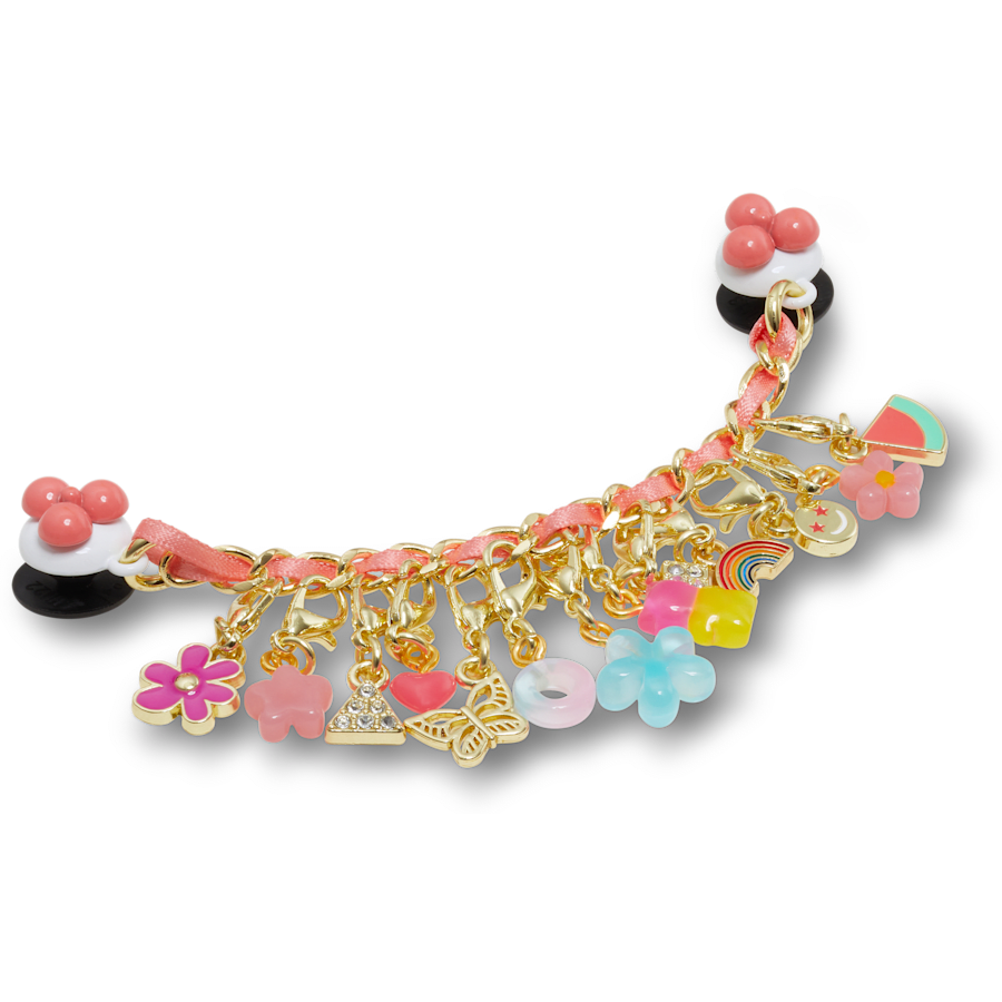 Crocs - Pink Adjustable Charm Chain Jibbitz™ charms