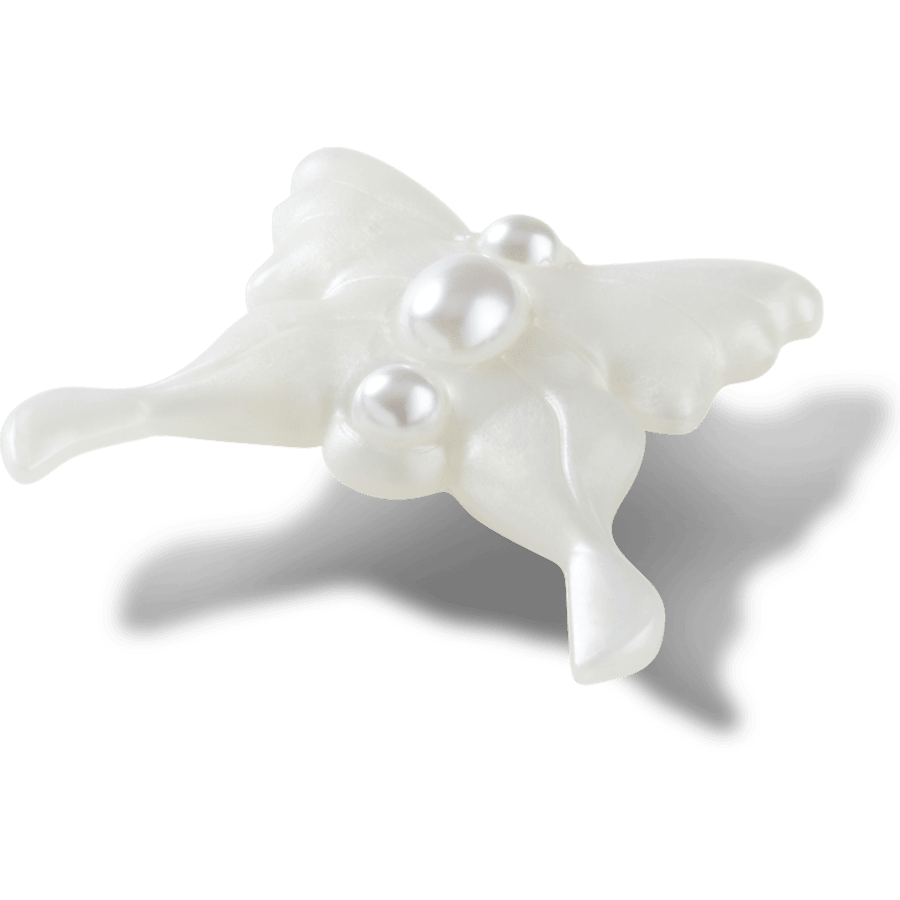 Crocs - Meta Jelly White Butterfly Jibbitz™ charms
